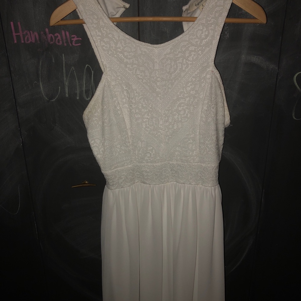 Lace bodice dress